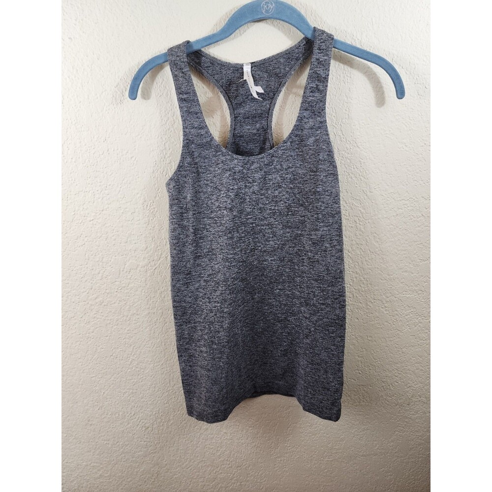Urban Heritage Womens M Gray Sleeveless Scoop Neck Racerback Tank Top Activewear